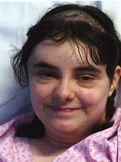 Catherine: young woman in hospital 