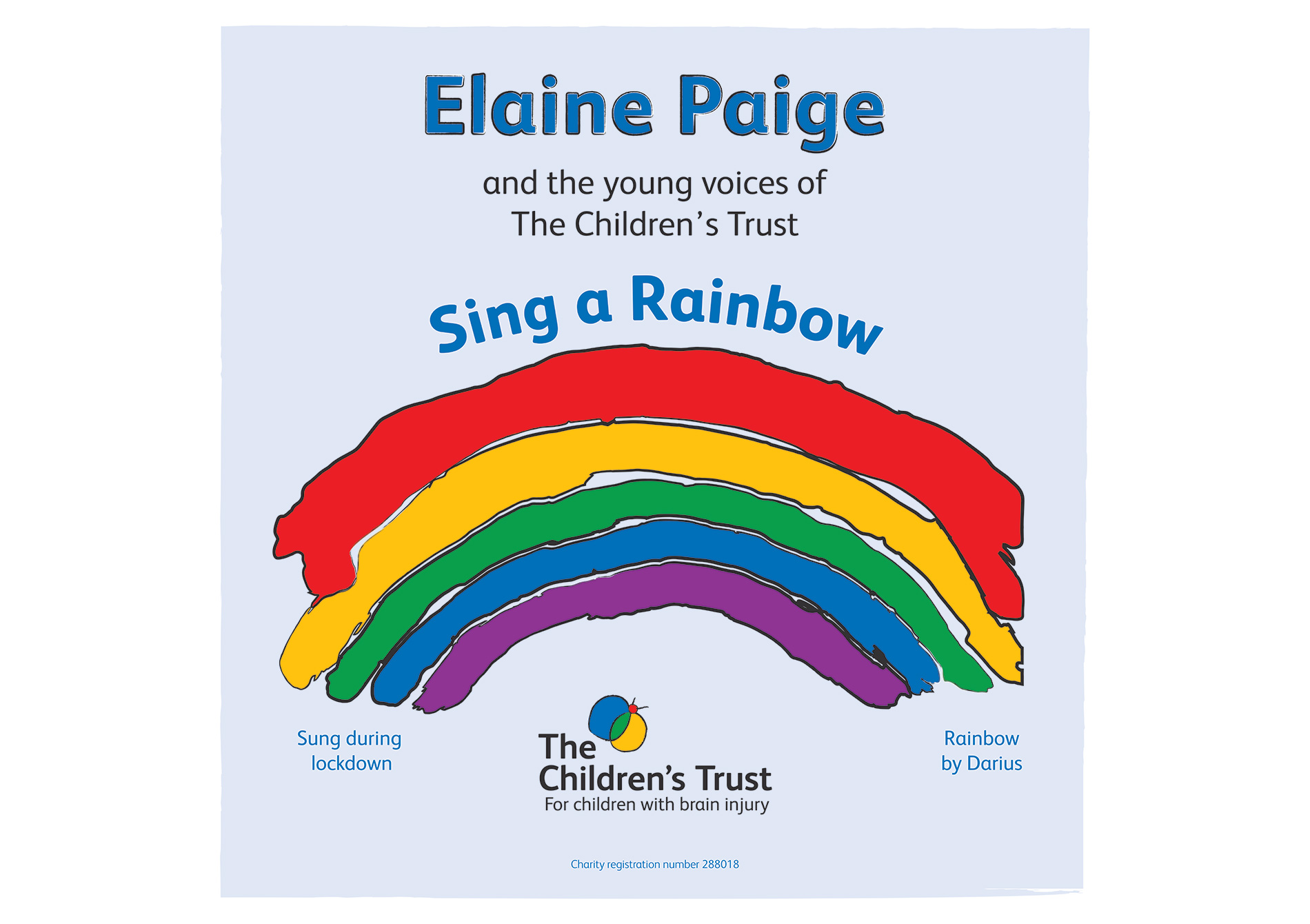Elaine Paige and the young voices of The Children's Trust - Sing a Rainbow