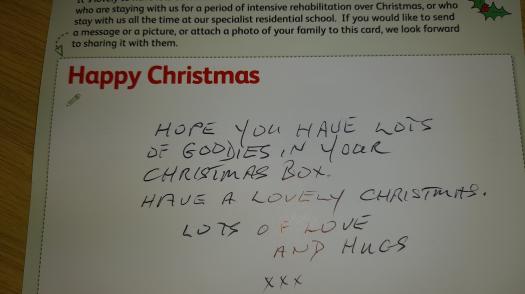 A Christmas message from our supporters