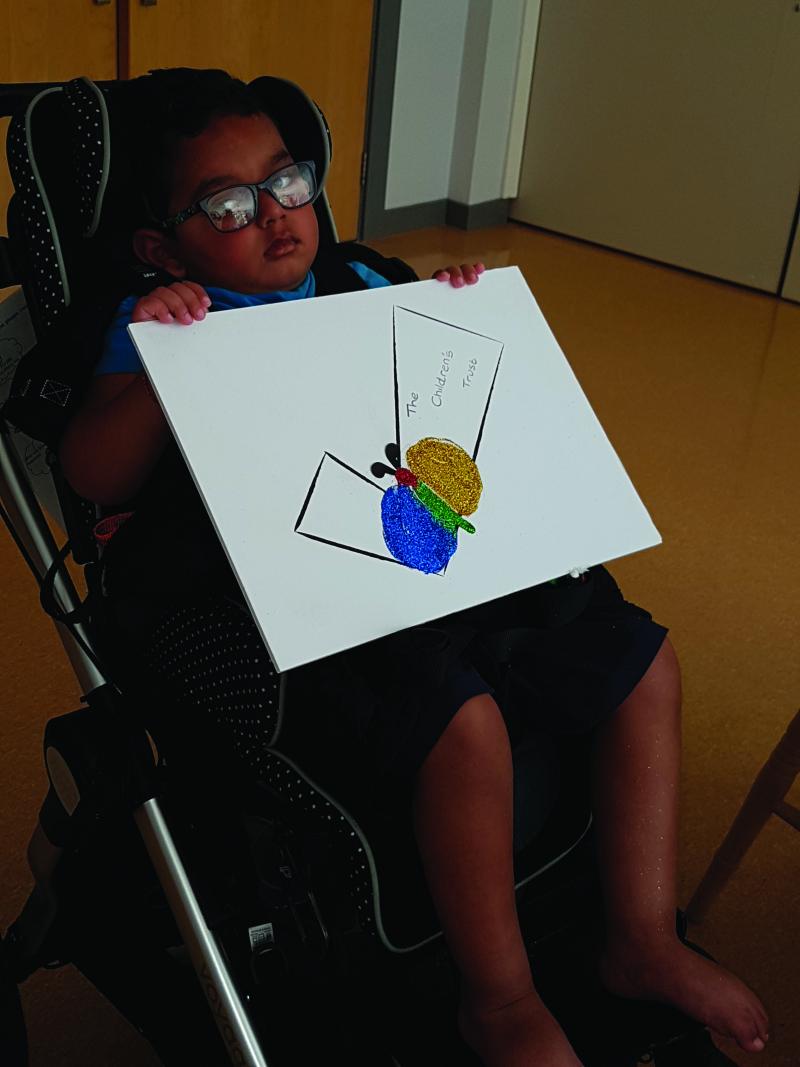 Kai at The Children's Trust