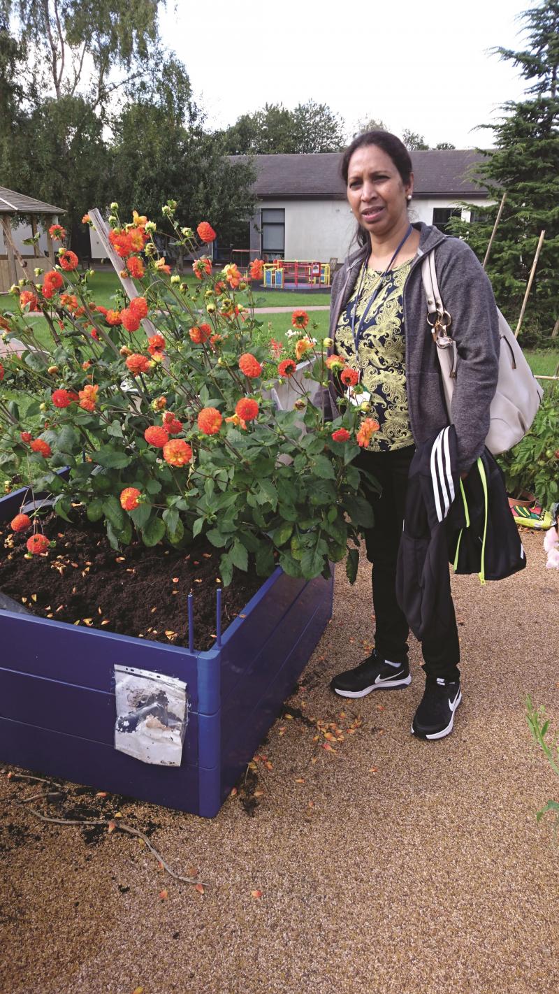 Velstrin's mum at The Children's Trust