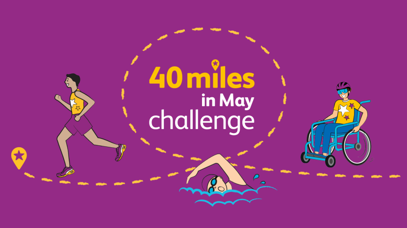 40 miles in May challenge